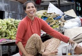 Vietnam vakantie Mekong Delta Vrouw iki Travels