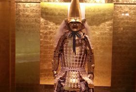 Japan kanazawa gouden samurai