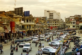 Cambodja Strand Phnom Penh iki Travels
