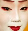 geisha close up