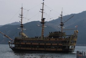 Japan hakone schip