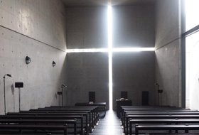 Japan Osaka Kerk van het licht Japan Osaka Kerk van het licht