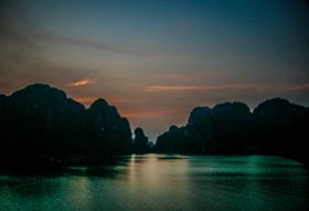 Vietnam fotografiereis Halong bay nacht