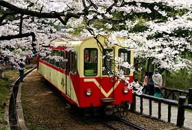 Taiwan Alishan trein