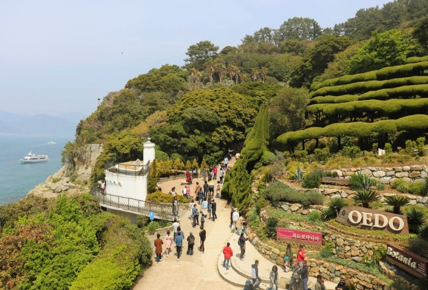 Zuid Korea Zomertour Iki Geoje Island Oedo Botania