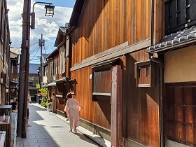 Gujo Hachiman Traditioneel Straatje