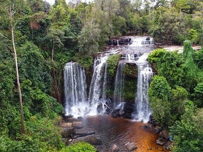 Cambodja ang thom waterval