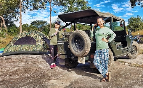 Jeeptour in Phnom Kulen Cambodja door Andre