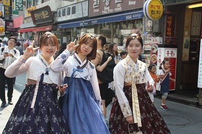 Zuid Korea Hoogtepunten Hanbok