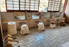 Miyama onsen badhuis Japan