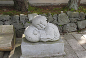 Shikoku beeldje monnik