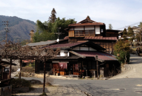 Tsumago Kiso vallei Japan