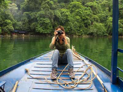 Vietnam Ba Be Meer Fotograaf