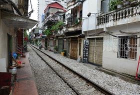 Vietnam Bouwsteen trein