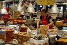 iki Travels Zuid-Korea Gwangjang Market