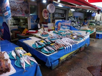 Iki Travels Reisverslag Zuid Korea Busan Jagalchi Vismarkt