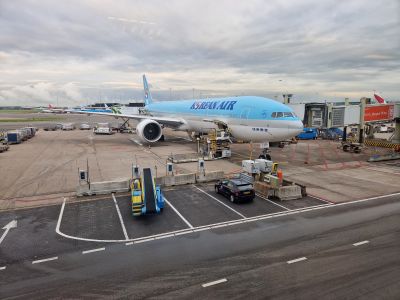 Iki Travels Reisverslag Zuid Korea Vliegtuig