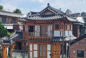 Zuid Korea Seoul Hanok Village Cafe