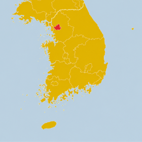Iki Travels Landkaart Seoul
