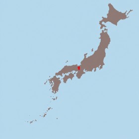 Landkaart Kyoto
