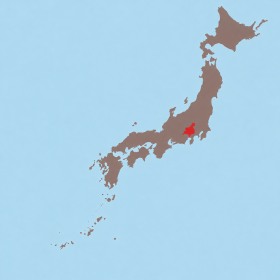 Landkaart Mount Fuji