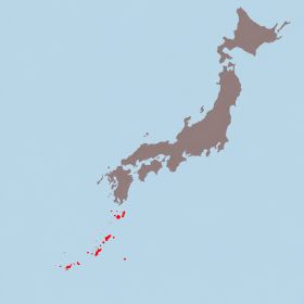 iki Travels Landkaart Okinawa