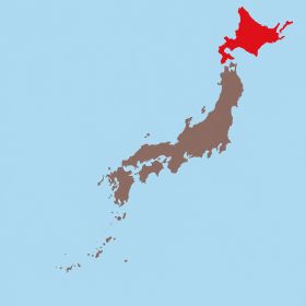 iki Travels landkaart Hokkaido